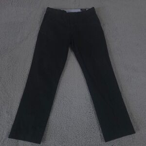 Polo Ralph Lauren Pants Mens 36x32 Black Stretch Straight Fit Chino Cotton Twill